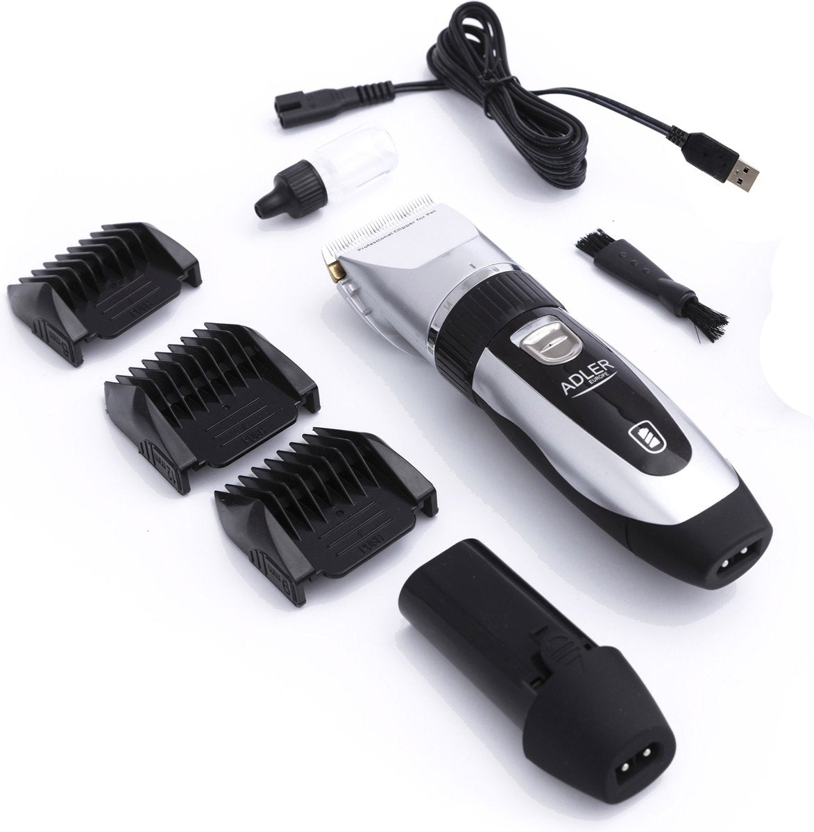 Adler ad 2823 - animal clippers - with silent motor - 4 attachments-0