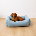 D d home - eden dog bed - water-repellent washable cover - ocean - small 70x60x20cm-0