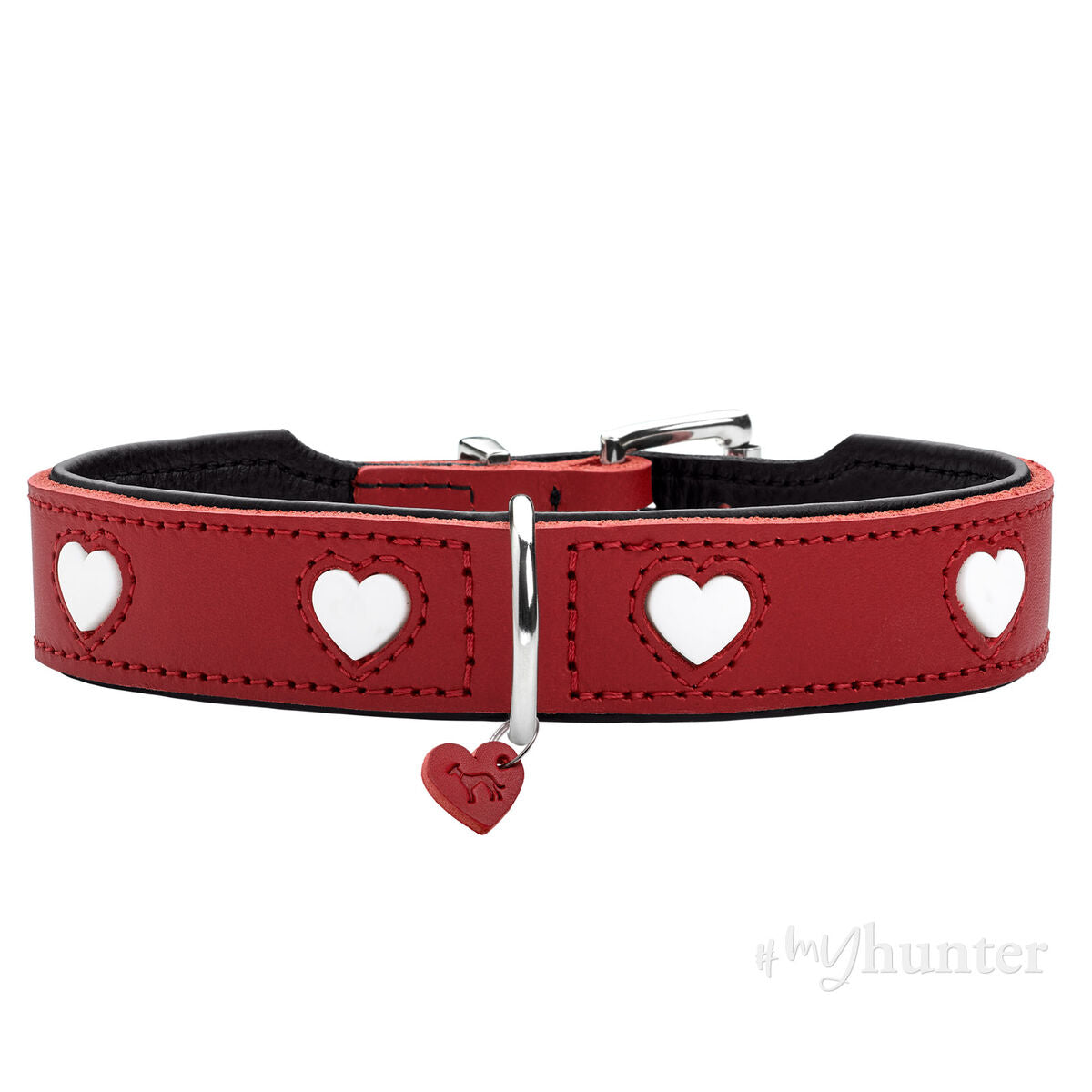 Dog collar Hunter Love Red XS 24-28 cm-3