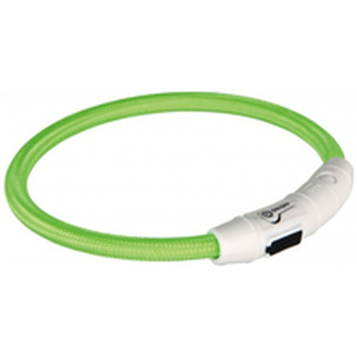LED Collar for Pets Trixie Flash USB Green-9