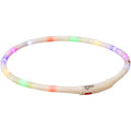 Trixie Light Up Dog Collar USB Silicone Rechargeable Multi-Colored-0