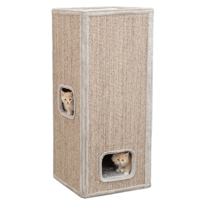 Trixie Scratching Post Cat Tower Juno Grey