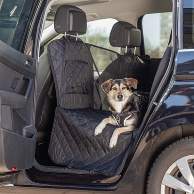 Trixie Rear Seat Car Protection Blanket – Black