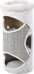Trixie - scratching barrel - gracia - light gray gray - 38x38x85 cm-0