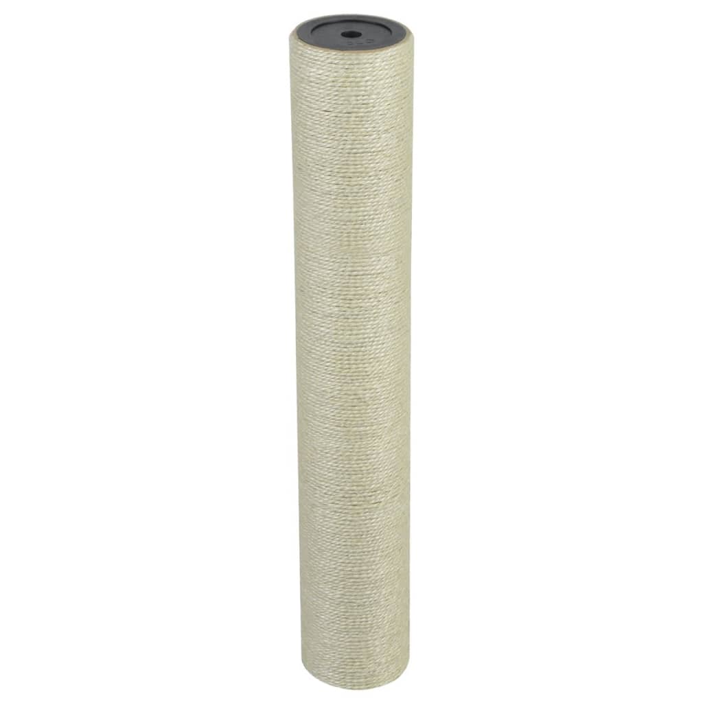 VidaXL Cat Scratching Post – 8 × 50 cm, 10 mm, Beige