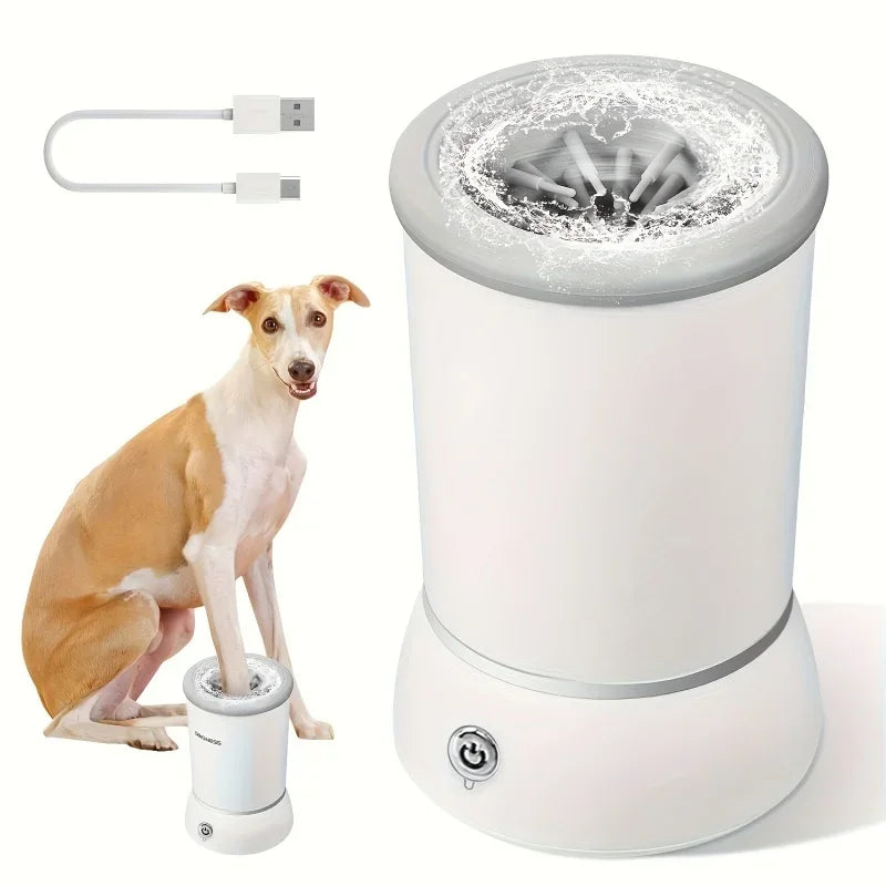 CashyMart Automatic Dog Paw Cleaner – Electric Pet Paw Washing Cup