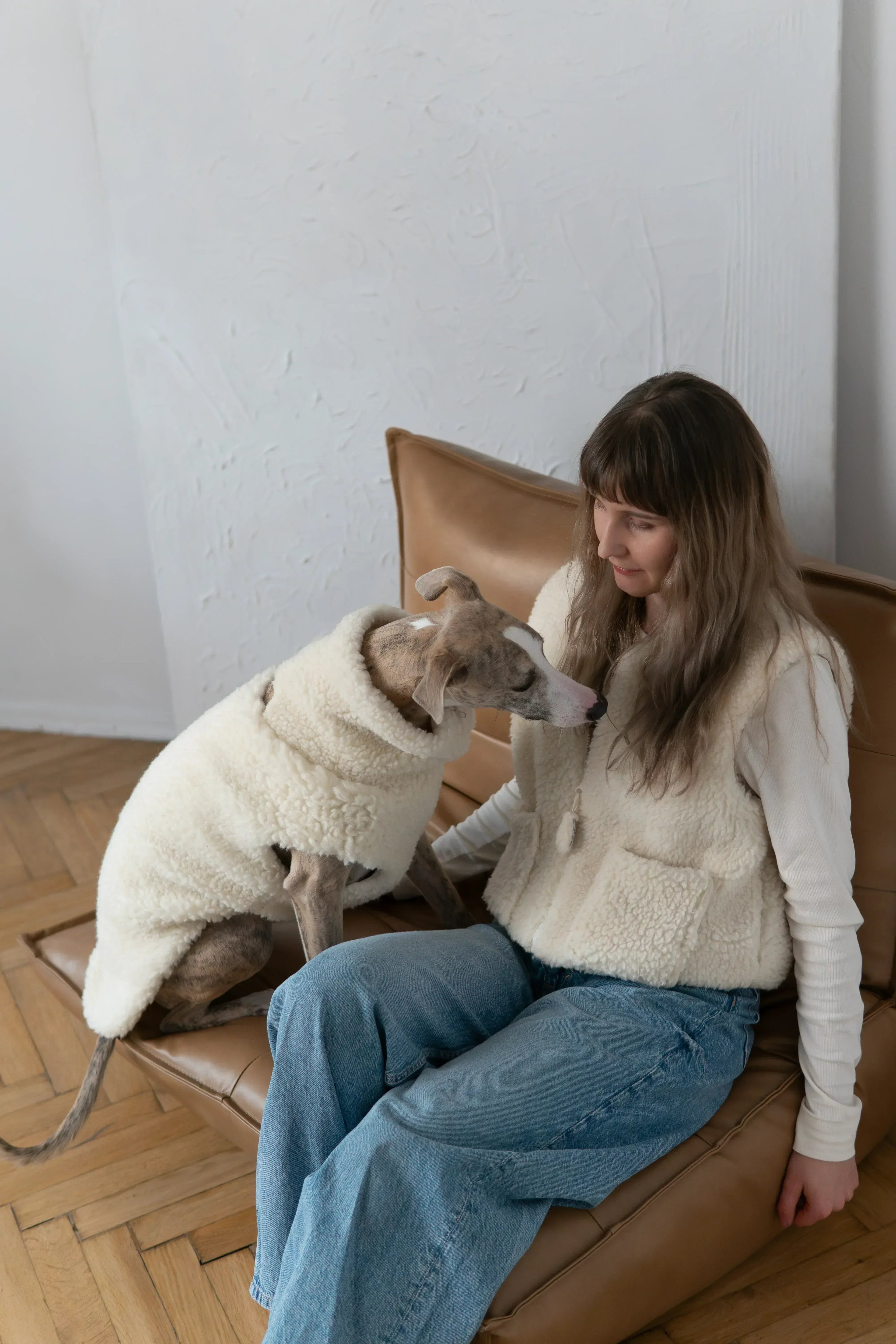 Woolen Dog Vest - Dark Grey-3