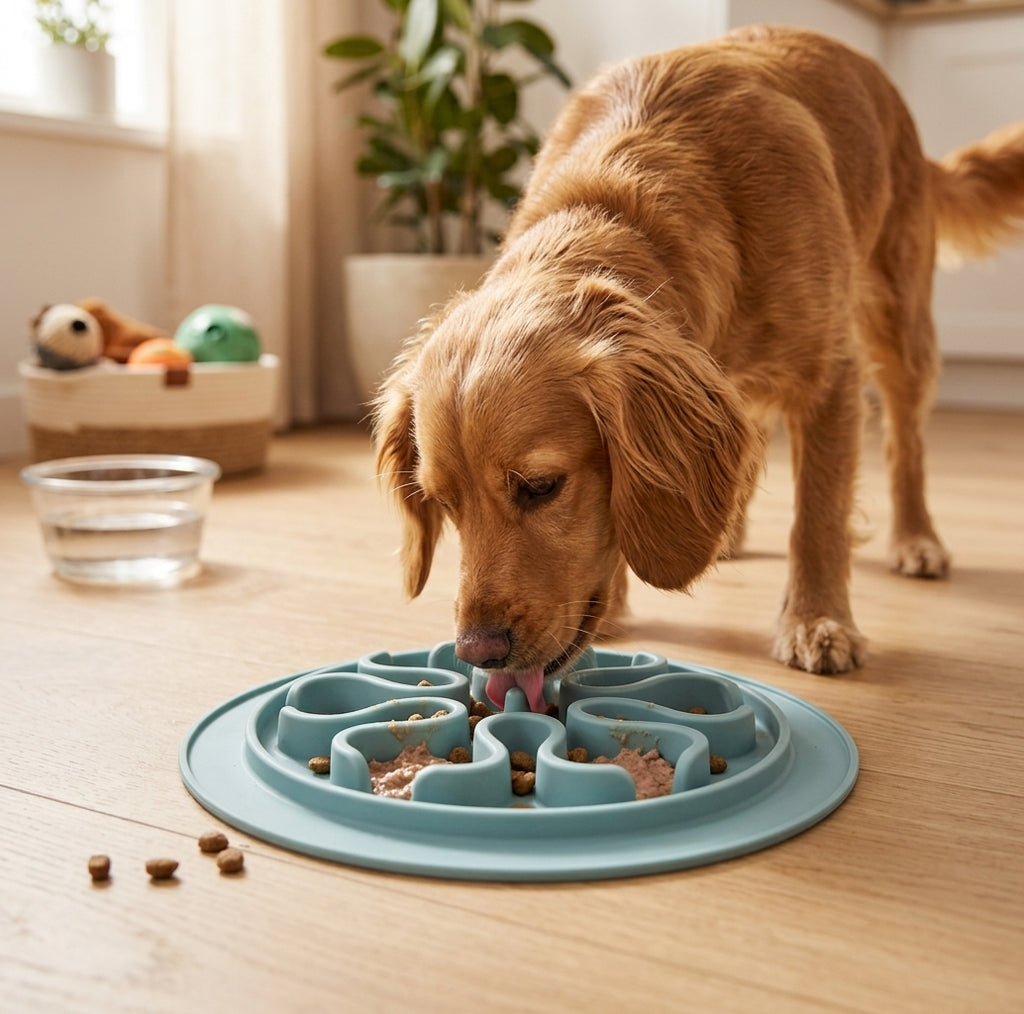 Trixie Slow Feed Silicone Feeding Mat – Assorted, 24 cm