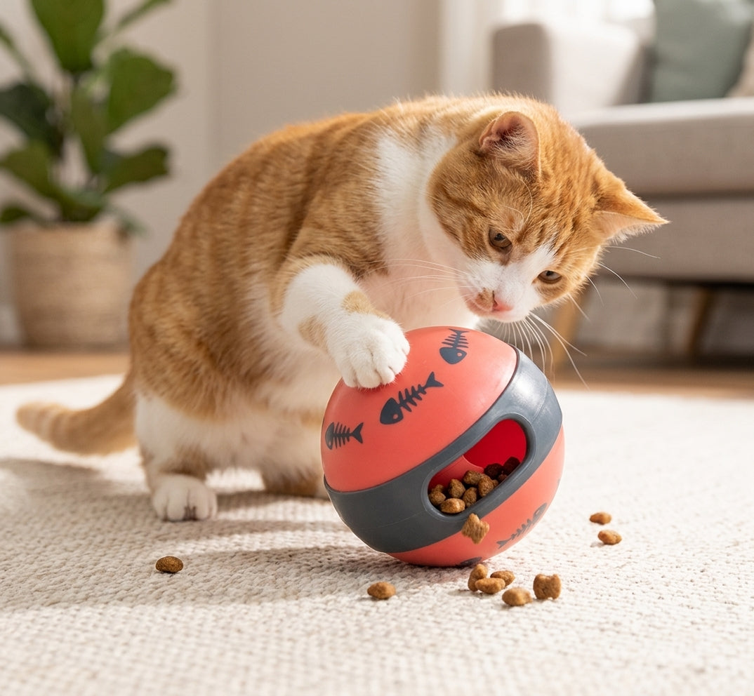 Trixie Cat Activity Food Ball Assorted 6 cm