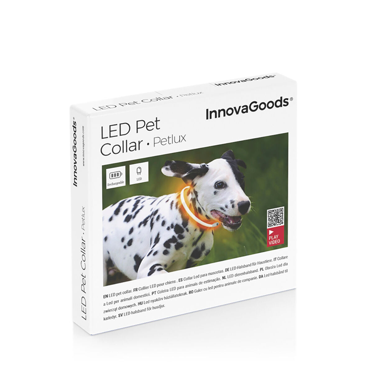 LED Collar for Pets Petlux InnovaGoods-1